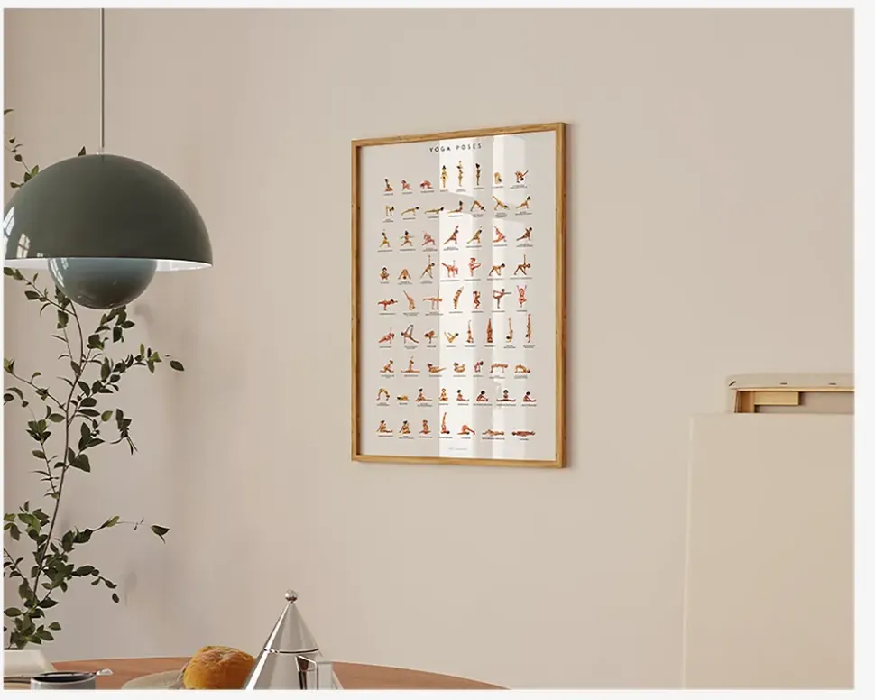 Plakat Yoga Poses