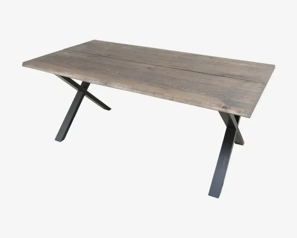 Plankebord Idaho røgfarvet eg 95 x 190 cm