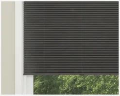 Plisse Gardin Touch 90x160 cm Grå