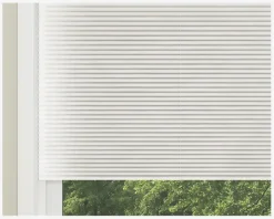 PlisseG. London Hvid 60x130 cm