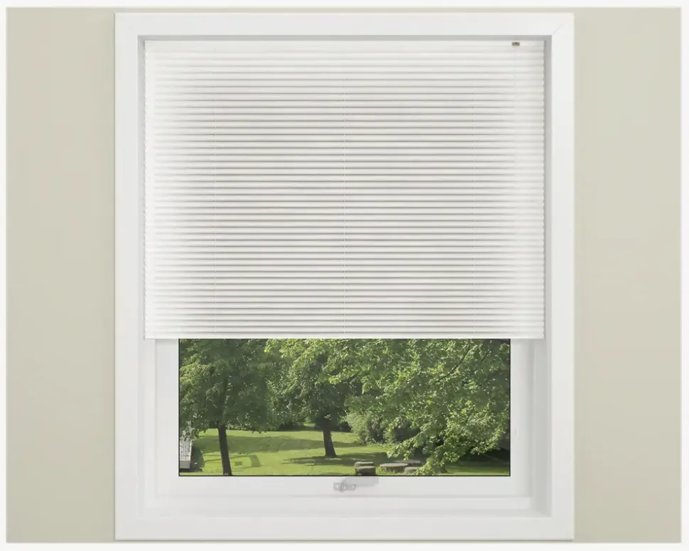 PlisseG. London Hvid 100x130 cm