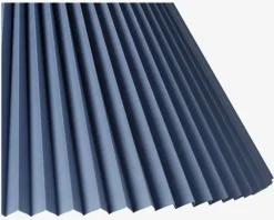 Plisseskærm Blå 30 cm