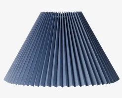 Plisseskærm Blå 27 cm