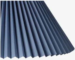 Plisseskærm Blå 23 cm