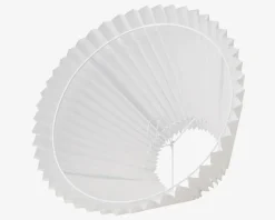 Plisseskærm Hvid 21 cm