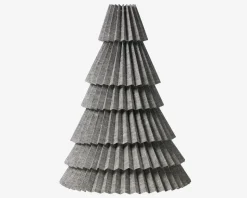 Plisseskærm Sort Nistret 25 cm