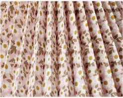 Plisséskærm Marguerit Lyserød 21 cm