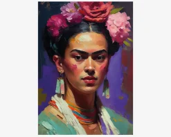 Portrait of Frida 30x40 cm