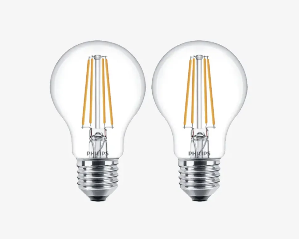 Pære Filament E27 60W 2-Pak