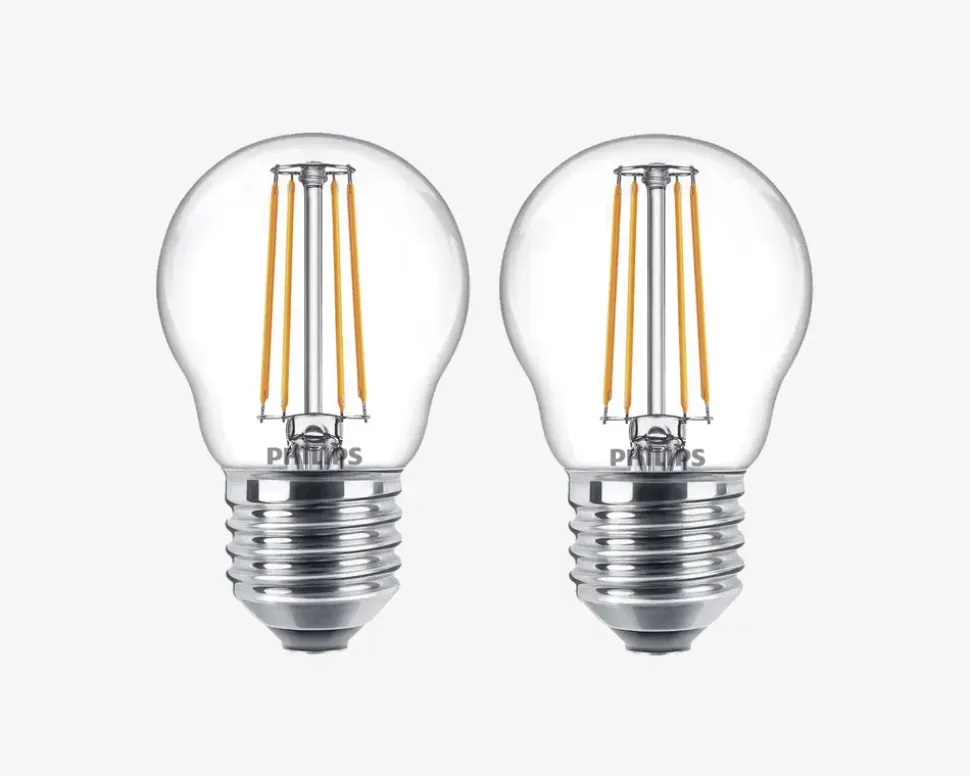 Pære Filament Krone E27 40W 2-Pak