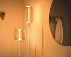 Pære Vintage oval guld E27 H.37 cm