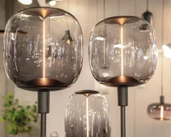 Pære Vintage oval smoke E27 H.30 cm