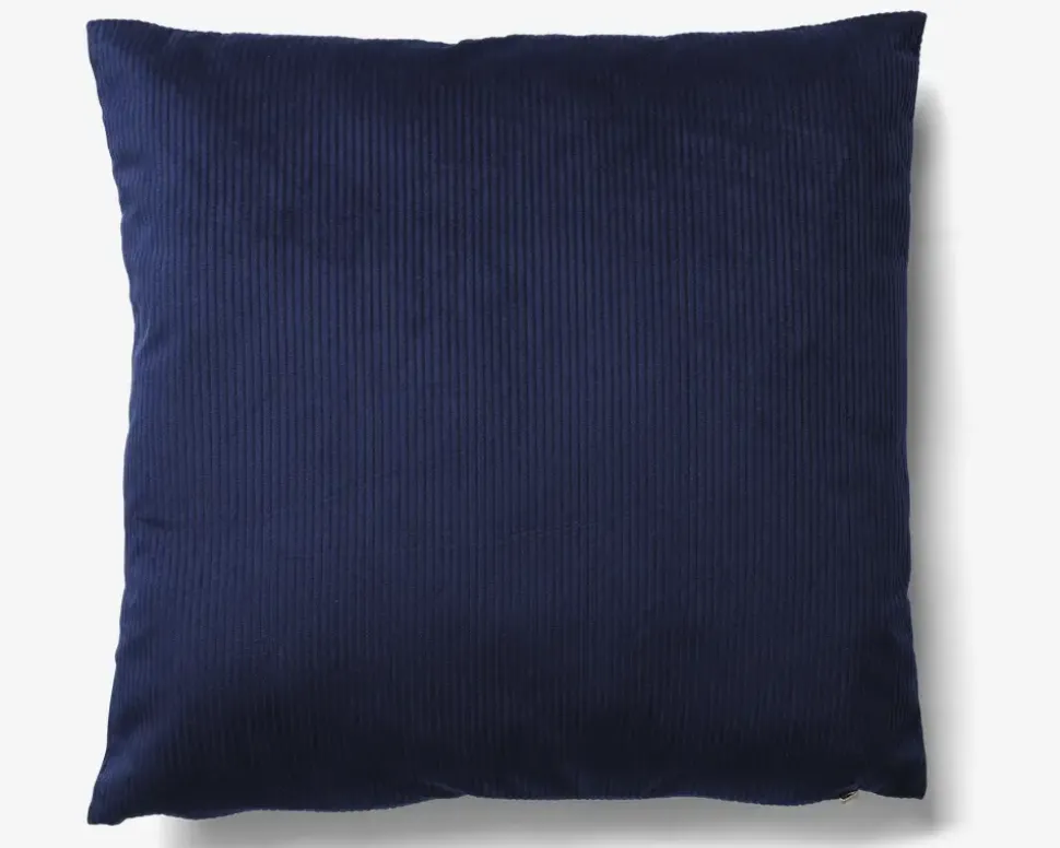 Pude blå m/fyld 45x45 cm