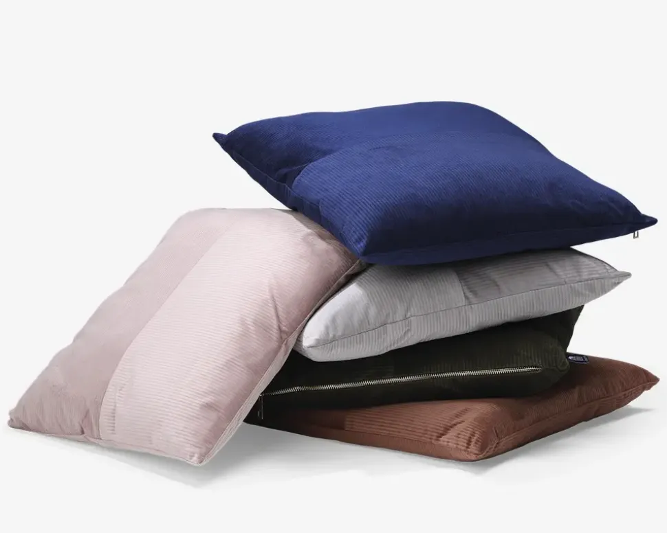 Pude blå m/fyld 45x45 cm