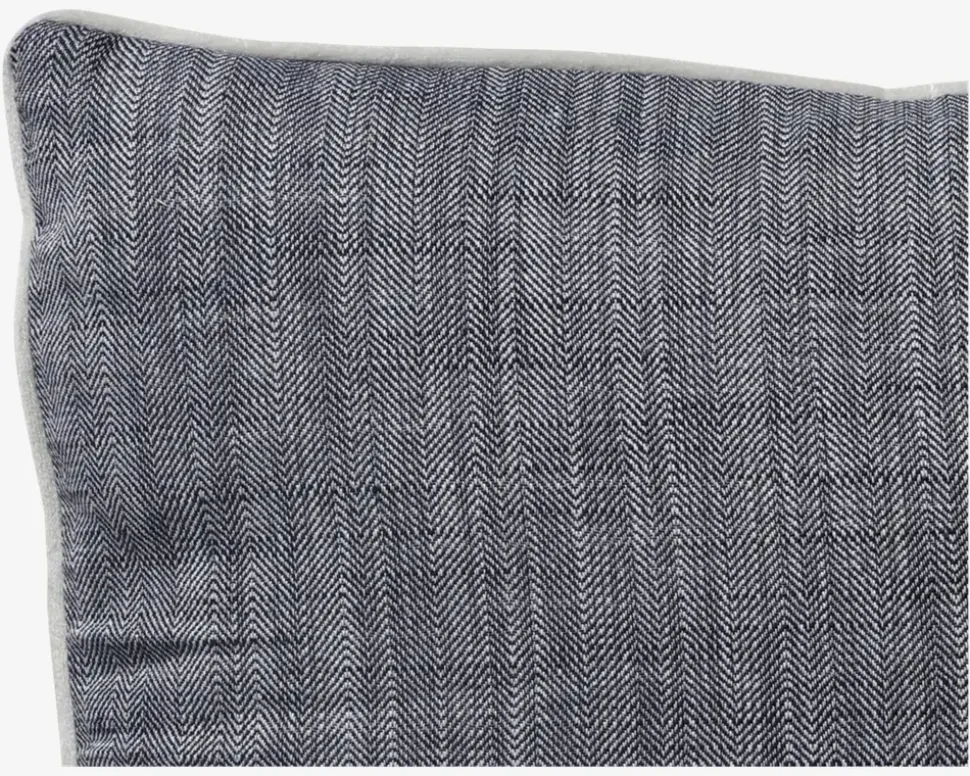 Pude blå m/fyld 45x45 cm