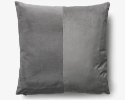 Pude grå m/fyld 45x45 cm