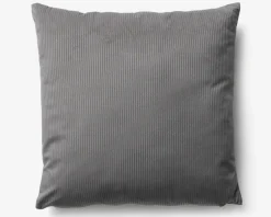 Pude grå m/fyld 45x45 cm