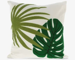 Pude plante broderi 45x45 cm