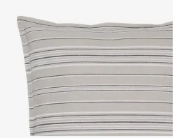 Pude Striber Nature Bomuld 50x50 cm