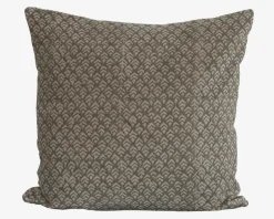 Pude Velour/Bomuld Grå