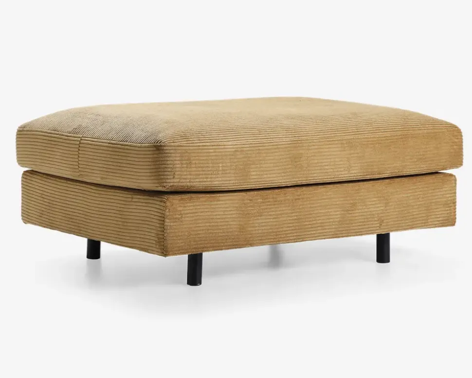 Puf Motive gul fløjl