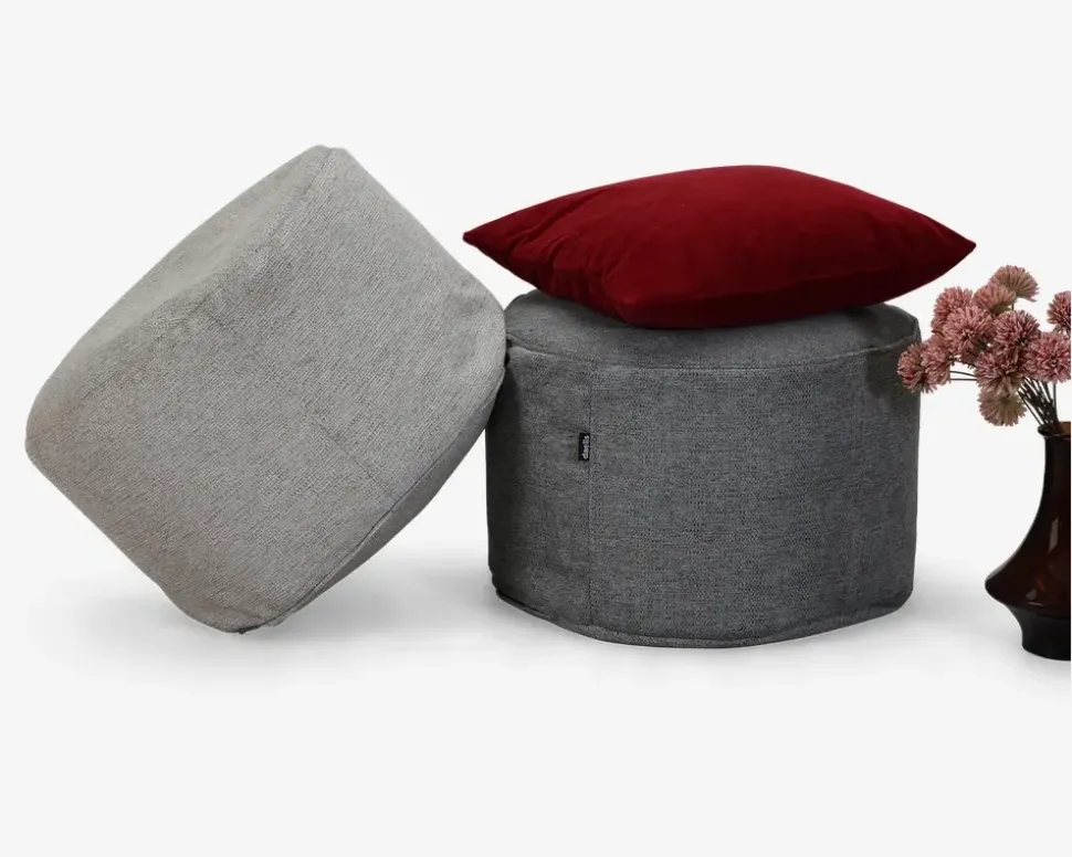 Puf til sækkestol beige