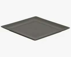 Quadro Tallerken Flad 26x26 cm Sort