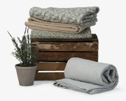 Quilt Plaid Stribe Sennep