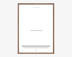 Ramme mørk eg 70x100 cm