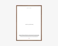 Ramme mørk eg 50x70 cm