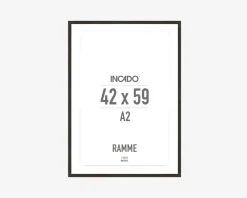 Ramme Røget Eg Slim 42 x 59,4 cm