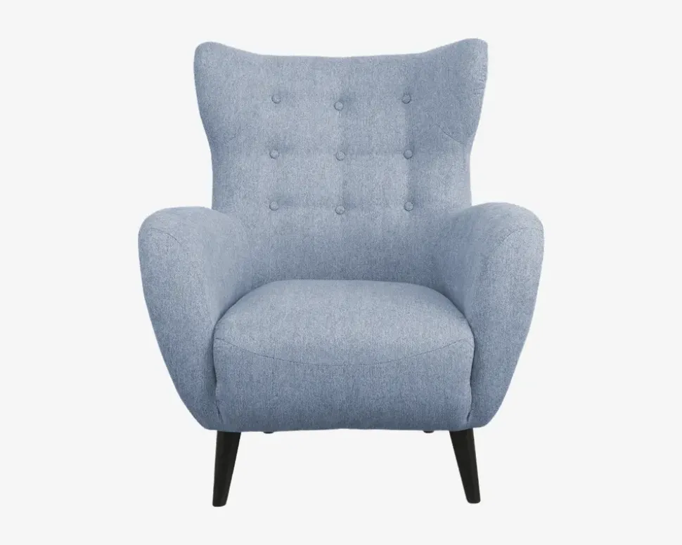 Øreklapstol Inkl. Fodskammel