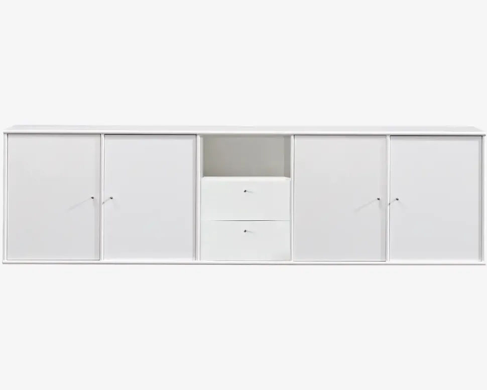 Reol Mistral 5 Sekt. m/4 Døre og 2 Skuffer