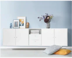 Reol Mistral 5 Sekt. m/4 Døre og 2 Skuffer