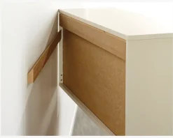 Reol Mistral 4 sekt. m/2 Døre og 4 Skuffer Eg