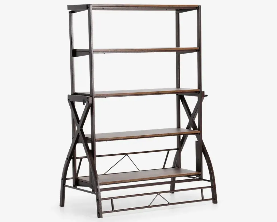 Reol spisebord i antik farvet kunstfiner