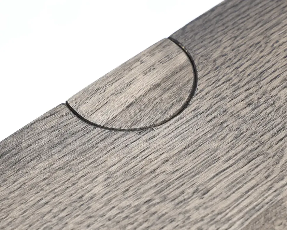 Reolopstilling Tv-sektion røget eg