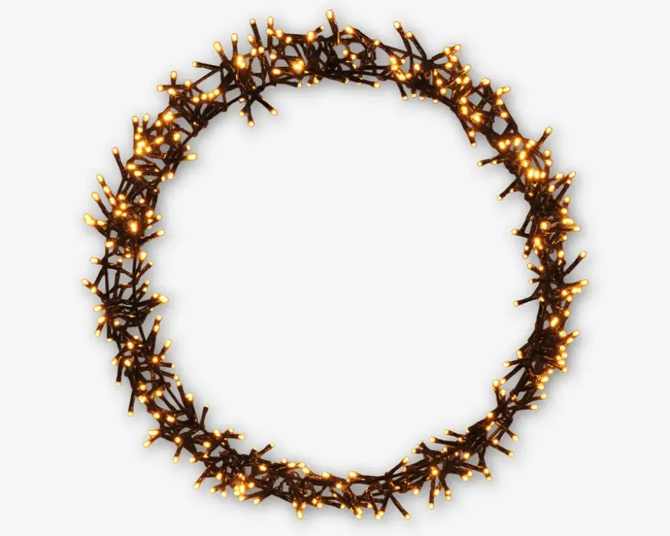 Ring 400 LED varm hvid Ø.48 cm