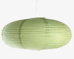Rispapirlampe grøn Ø.50 cm