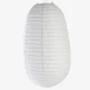 Rispapirlampe hvid Ø.30 cm