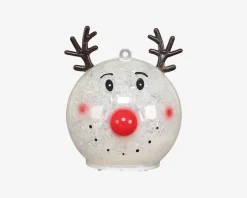 Rudolf Kugle LED Ass. Ø.8cm