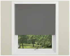 Rullegardin MørkL. Uni 80x175 cm Grå