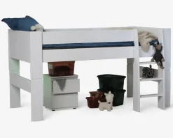 Seng Junior 90x200 Cm Hvidlakeret