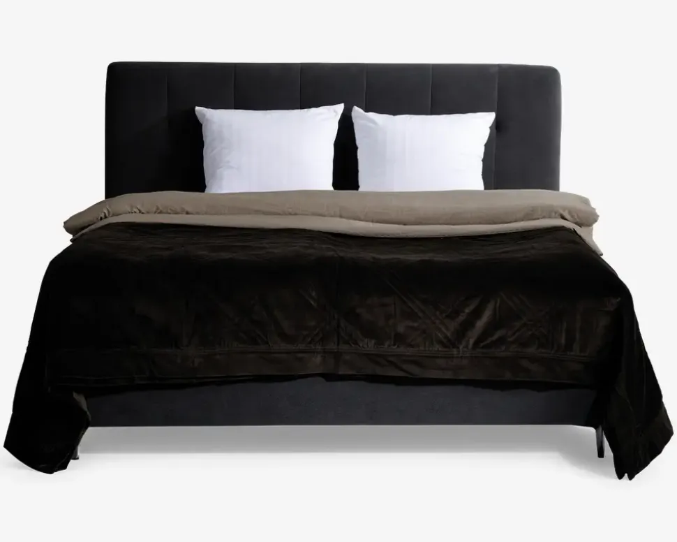 Seng komplet 180 x 200 cm grå