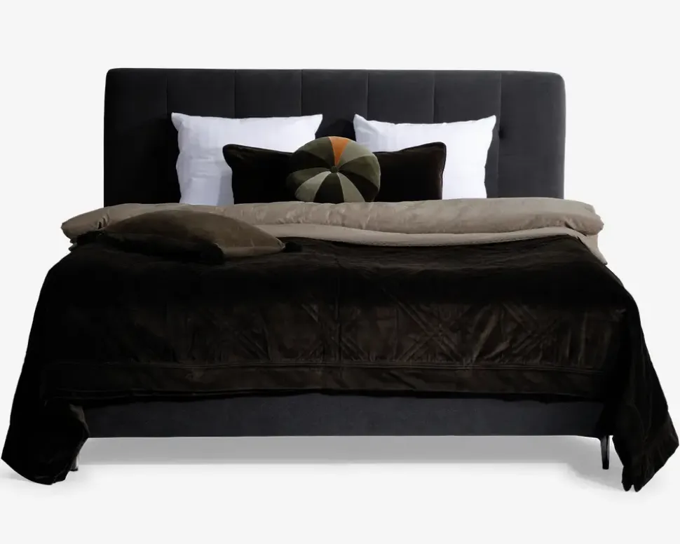 Seng komplet 180 x 200 cm grå