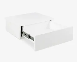 Sengebord Avignon med 1 skuffe hvid