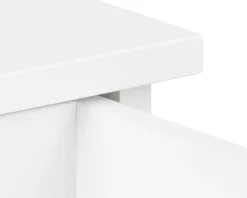 Sengebord Avignon med 1 skuffe hvid