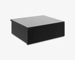 Sengebord Avignon med 1 skuffe sort