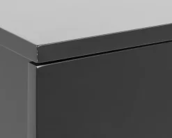 Sengebord Avignon med 1 skuffe sort