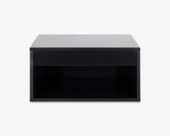 Sengebord Cholet med 1 skuffe sort